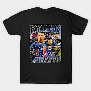 Kylian Mbappe PSG Vintage Bootleg T-Shirt